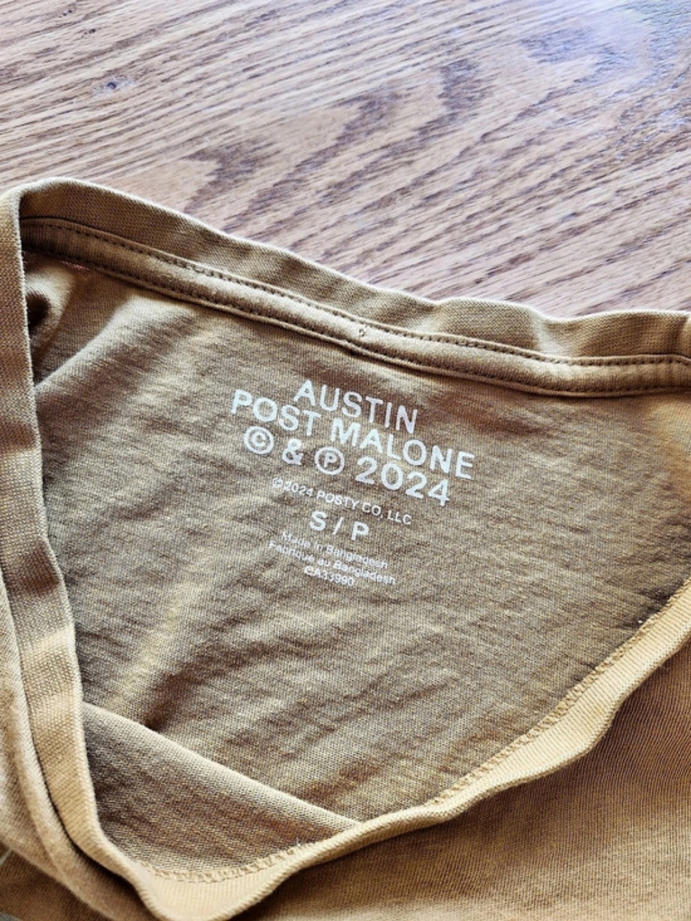 Austin Post Malone Post Malone Austin 2024 graphic tee Graphic Tee - Picture 5 of 6